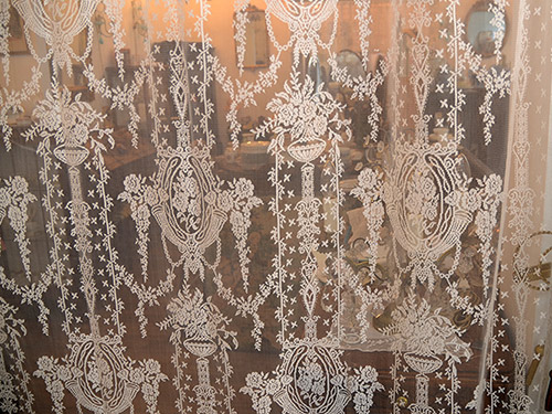 래이스속커튼 최대기장290cm 대폭 앤틱 수입 화이트 거실 커텐 층고높은복층 펜트하우스