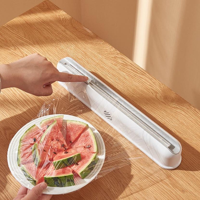 주방 랩거치대 커팅기 랩커터기 랩절단기 포장기 - 상품 이미지