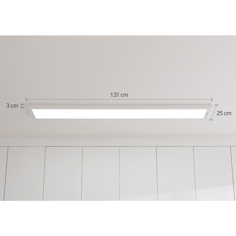 LED 삼성 홈 직하 엣지등 평판조명 50W 1310X250 - 상세 이미지 5