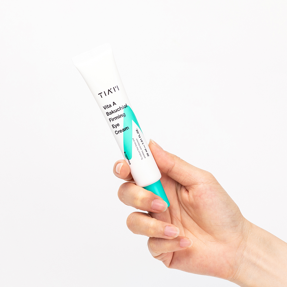 티암 비타민A 바쿠치올 퍼밍 아이크림 30ml / 눈가주름 목주름 팔자주름 탄력 자극없는 효과좋은 아이크림 이미지 6
