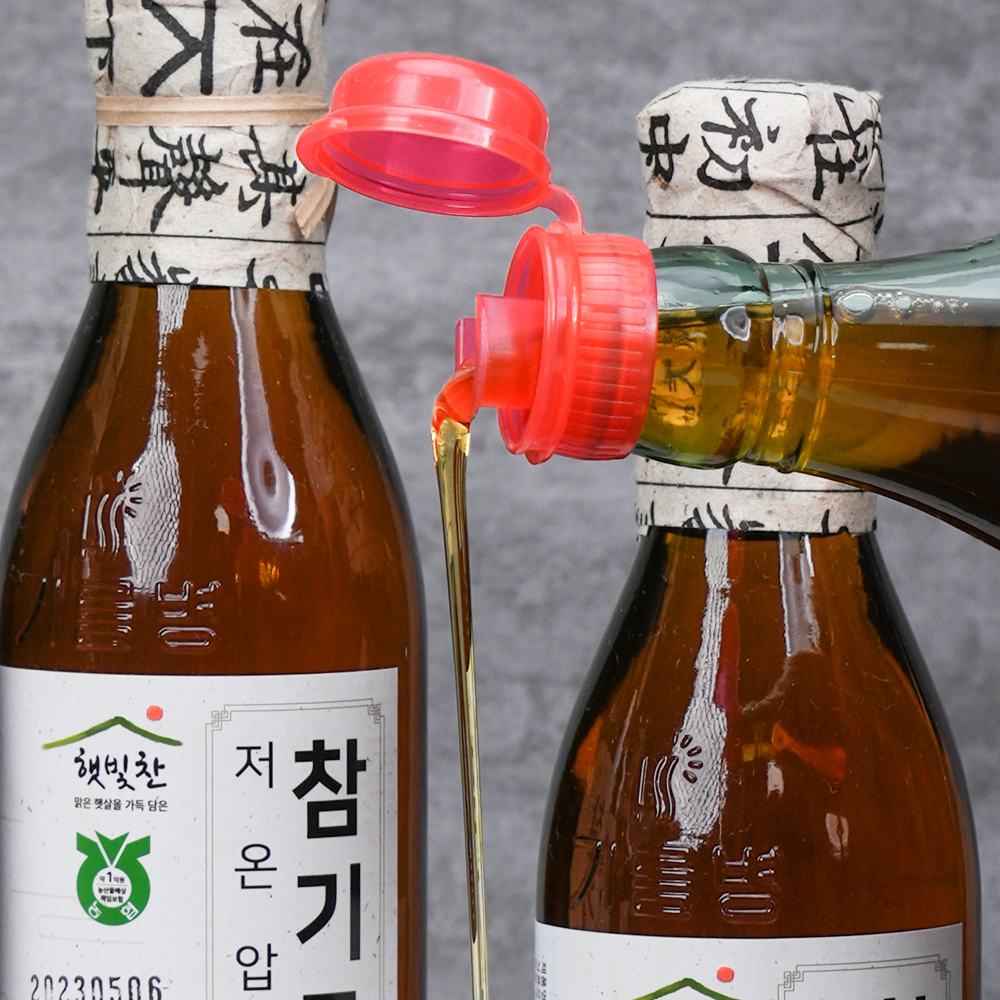 통참깨 저온압착 참기름 350ml - 상세 이미지 2