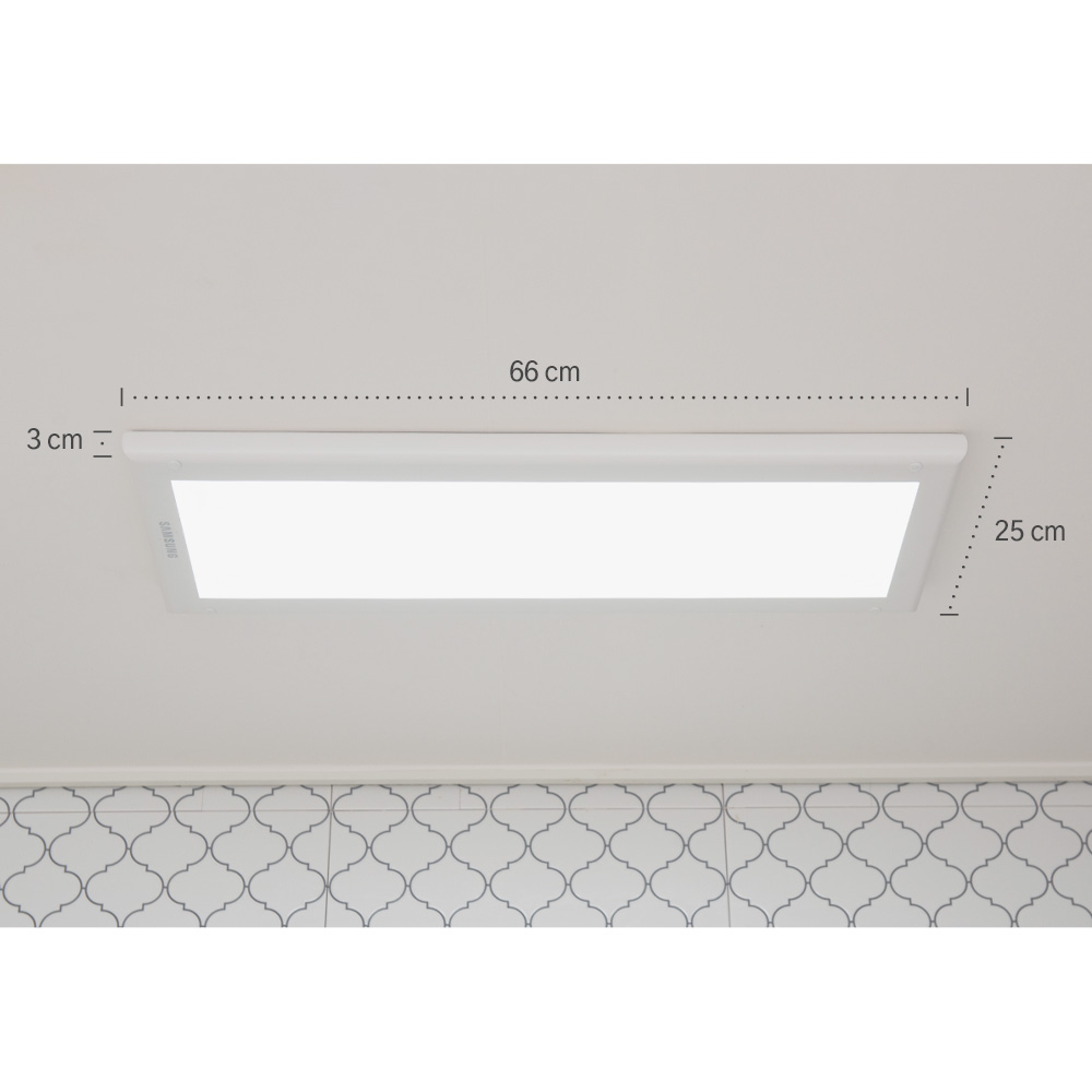 LED 삼성 홈 직하 엣지등 평판조명 25W 660X250 - 상세 이미지 5