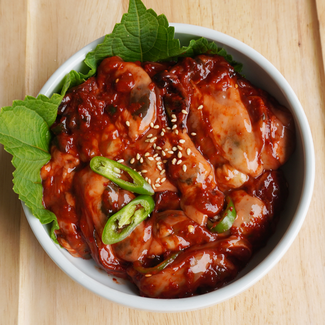 한정식맛집 건강 저염반찬 양념꼬막장 250g 가정식반찬 배달 - 상세 이미지 4