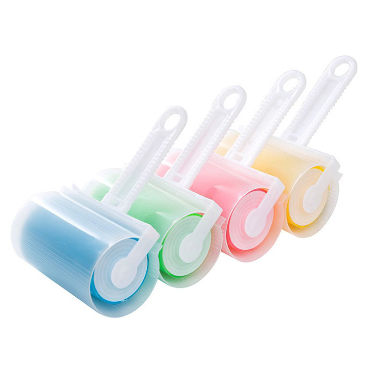 물 세척 (칼라 롤크리너 A타입 대형) 롤 클리너 먼지 크리너 제거기 돌돌이 옷솔 의류 끈끈이 머리카락 옷 털 청소 - 메인 이미지