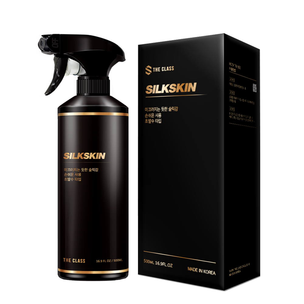 더클래스 실크스킨 500ml 기능성 코팅 물왁스 퀵디테일러 - 상품 이미지