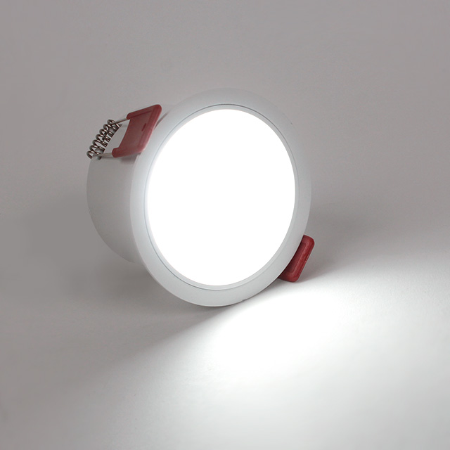 더쎈 LED 다운라이트 에코어반 7.5cm(3인치) 8W 슬림테 플리커프리 움푹 매입등 - 상세 이미지 2