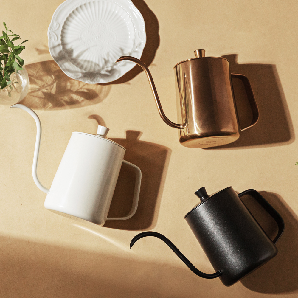 칼딘 커피 핸드드립 주전자 아이보리 600ml 데일리 브루 드립포트 - 상세 이미지 5