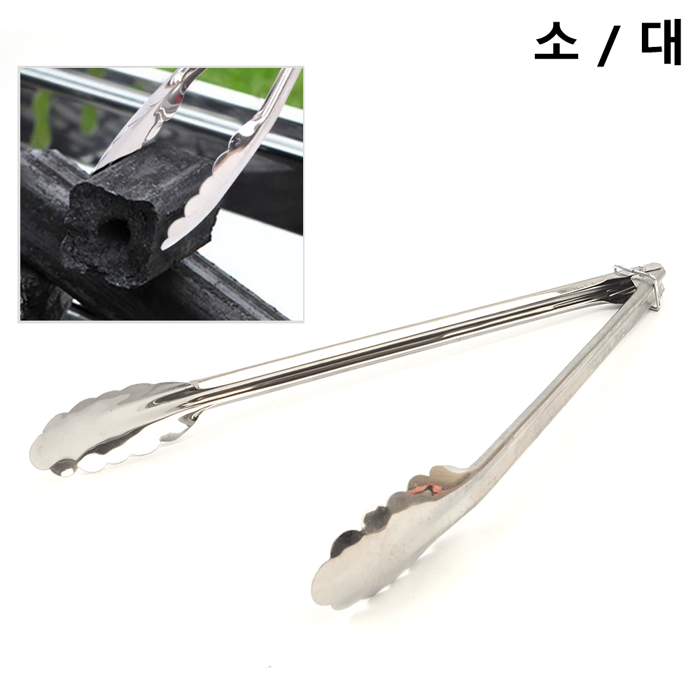 숯 장작 집게 화로 캠핑 숯집게 - 상세 이미지 5