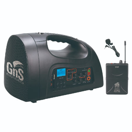 지앤에스 GNS GA-60P 포터블 강의용 핀마이크 앰프 스피커 60W 고출력