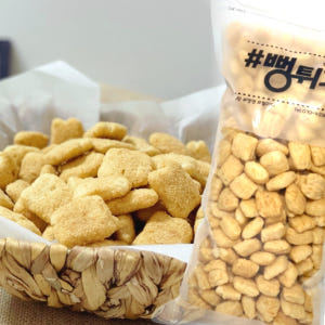 [샵뻥튀기] 인절미 쌀과자 310g 간식 과자 건강 미니 봉지 크리스피 맛있게 먹은 솔직 후기 - 상품 이미지 1