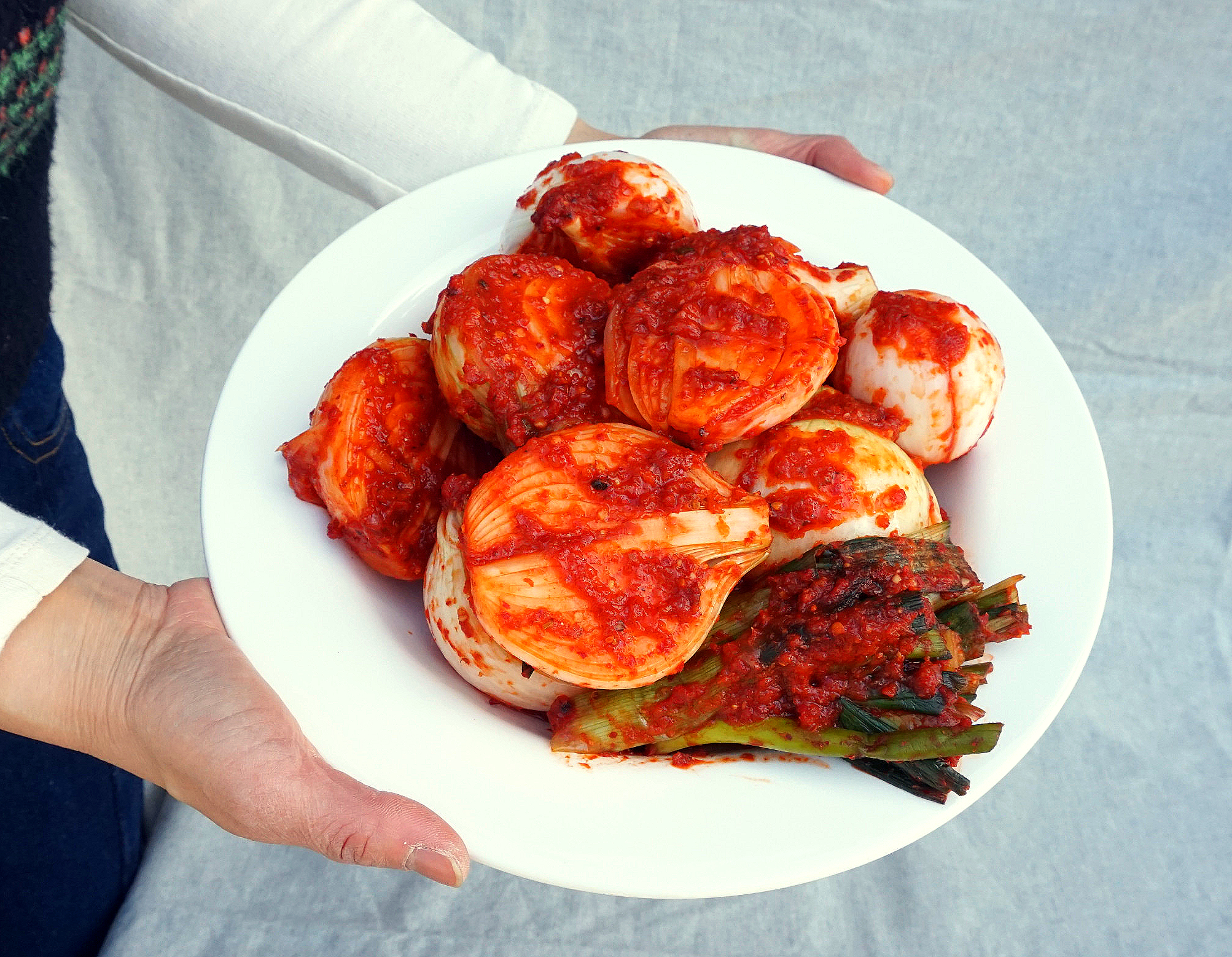 빛고을김치 매콤달콤 양파김치 3kg 국산재료 전라도 별미반찬 당일생산 이어온 - 상세 이미지 4
