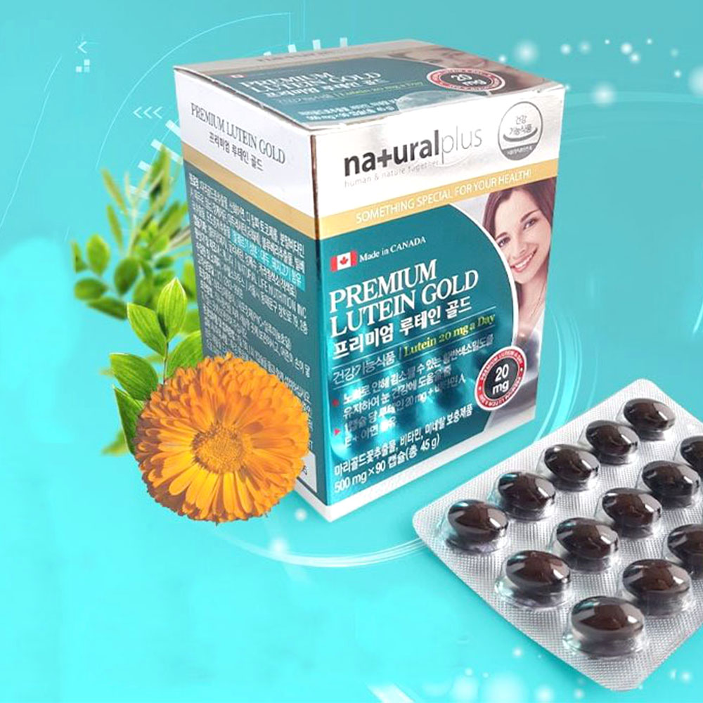 눈에 좋은 루테인 골드 90캡슐 눈피로건강 3개월분 제품 이미지