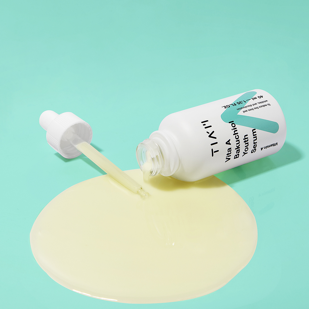 티암 비타민A 바쿠치올 유스 세럼 40ml / 탄력세럼 주름세럼 콜라겐 안티에이징 앰플 이미지 3