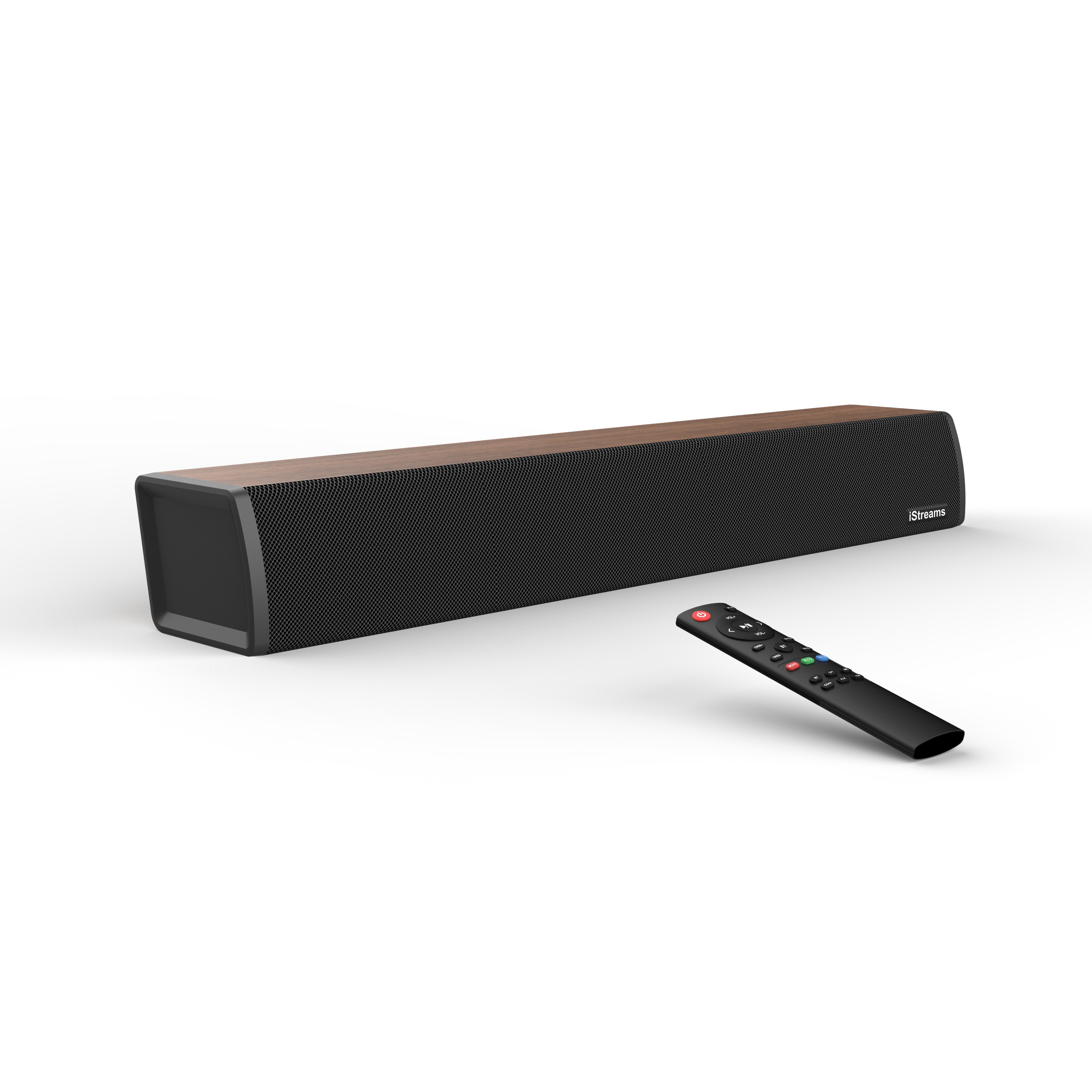 iStreams(아이스트림즈) HDMI ARC 사운드바_모델명SJ07, 다양한 연결단자 제공(HDMIARC,블루투스,Optical,Coaxial,AUX,USB), 리모컨 제공 - 상세 이미지 2