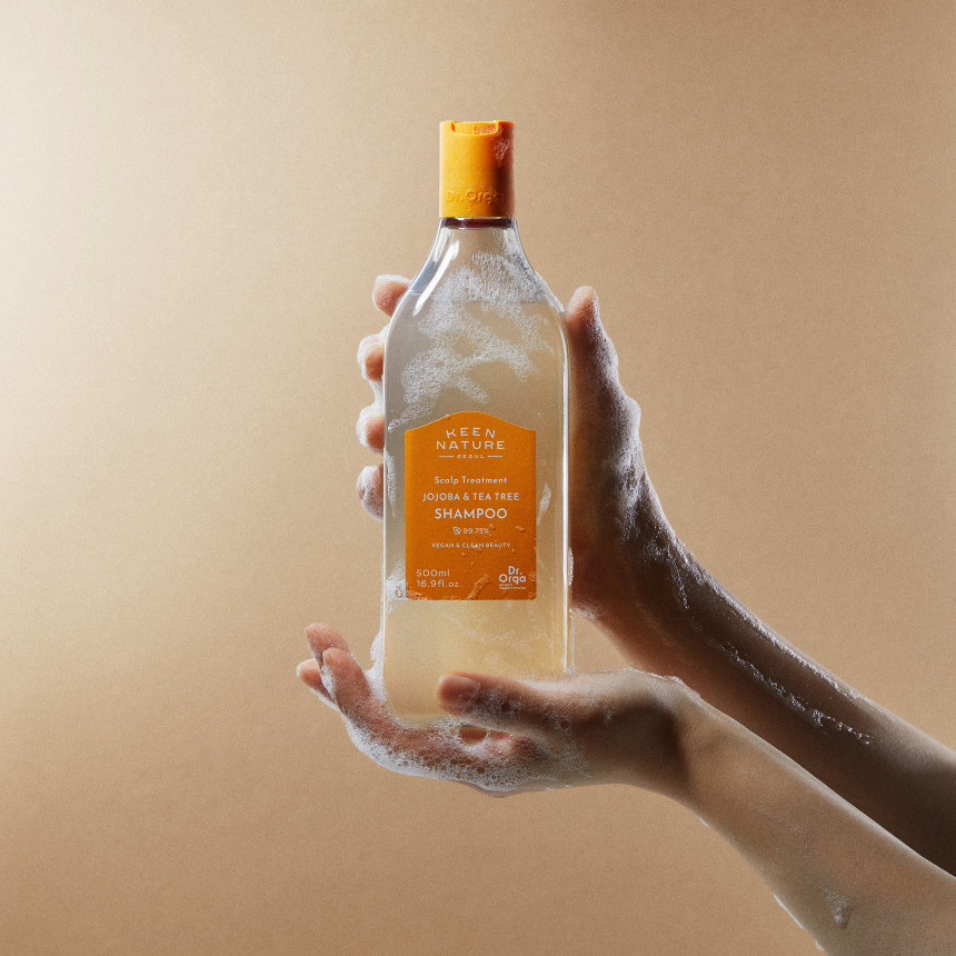 닥터올가 지성 두피 호호바 티트리 비건 천연 샴푸 무향, 500ml, 1개 사진 5