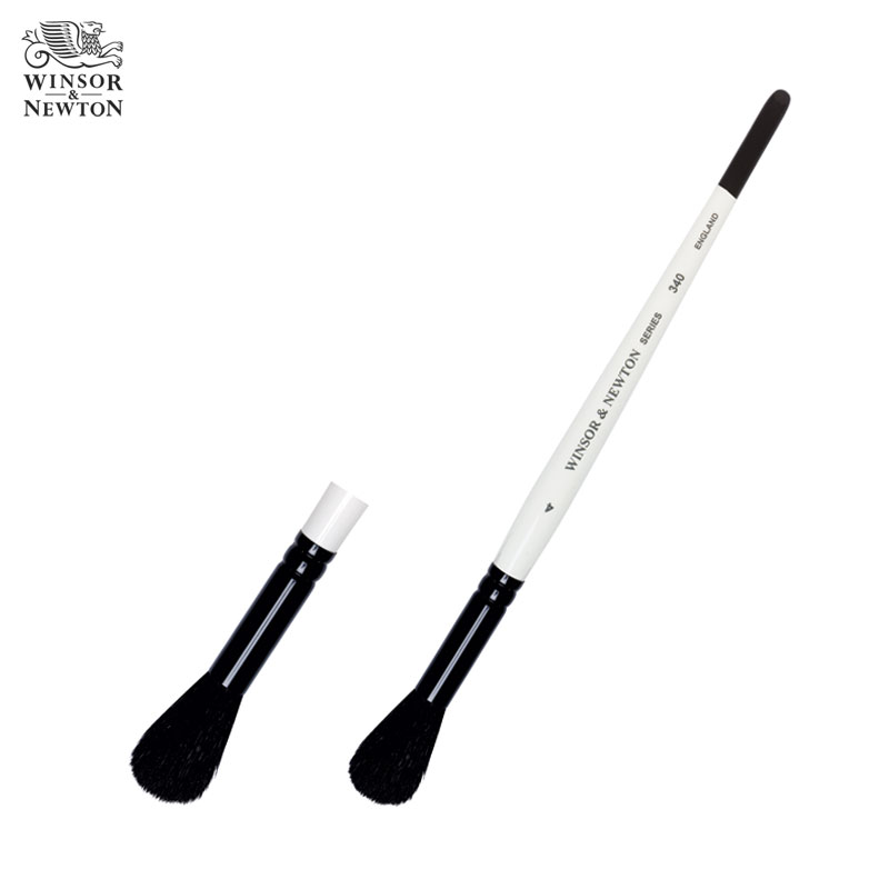 윈저앤뉴튼 Series340 Mop Brush Pony&Goat Hair NO.5  조랑말모와 염소모 혼합 워시브러쉬 : 솔로몬샵