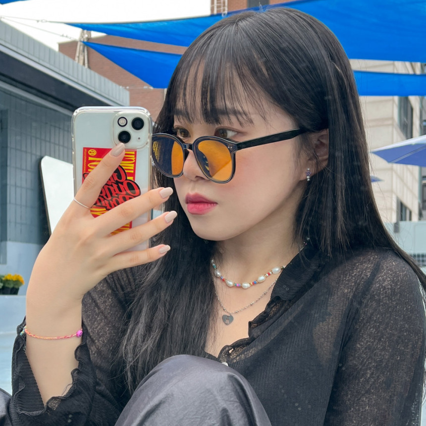 [UV400/선글라스16종] 캣츠 유니크 힙 y2k 라운드 인싸 레트로 자외선차단 틴트 선글라스 모음 상세 이미지 525