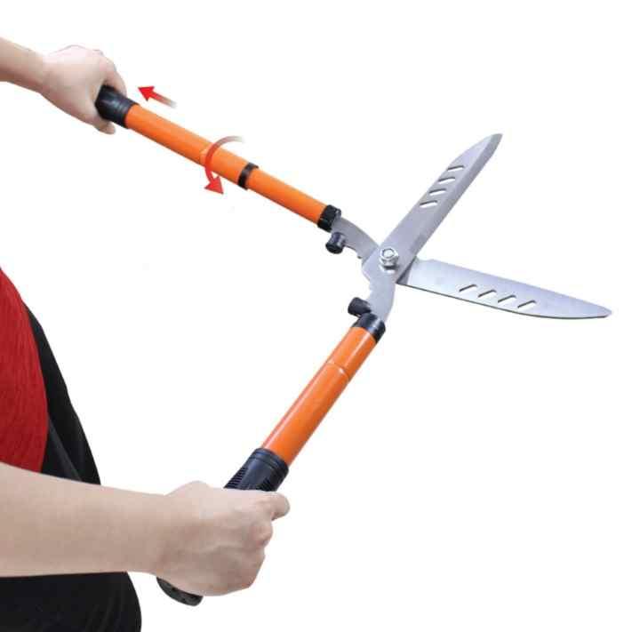 정원용 양손전정가위 작업용 조경용가위 긴 전지가위