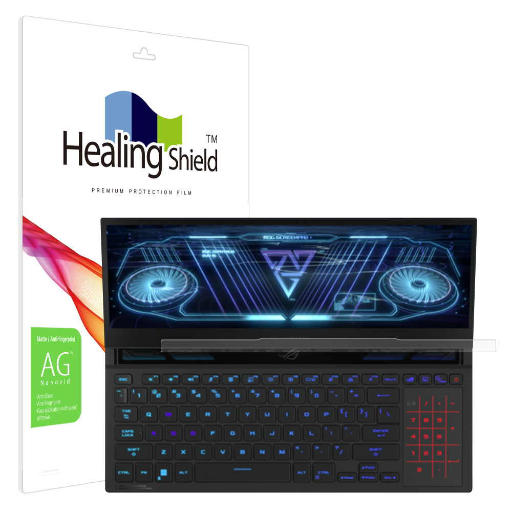 에이수스 ROG 제피러스 듀오 16 GX650 키보드상단 저반사 보호필름 2매 - 상품 이미지