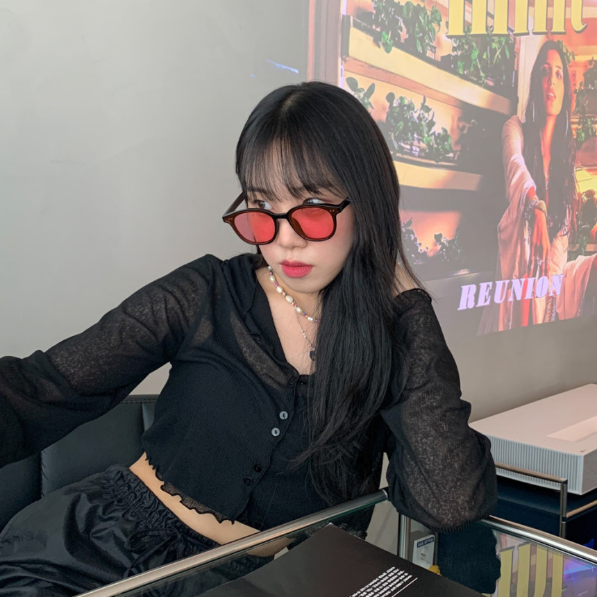 [UV400/선글라스16종] 캣츠 유니크 힙 y2k 라운드 인싸 레트로 자외선차단 틴트 선글라스 모음 상세 이미지 519