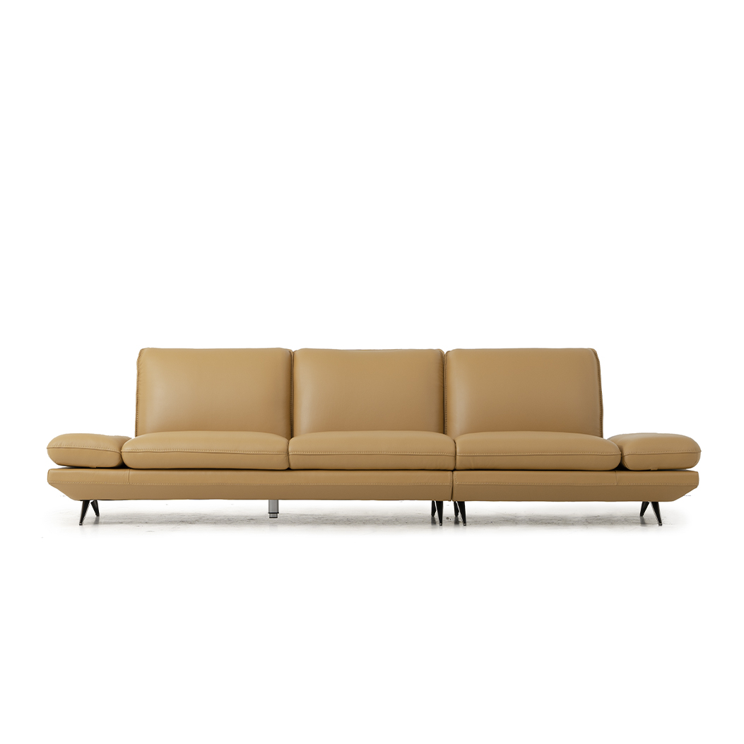 코인 전체 천연면피 통가죽 풀그레인 소프트터치 슈렁큰 폭 좁은 거실 소파 4인용 쇼파