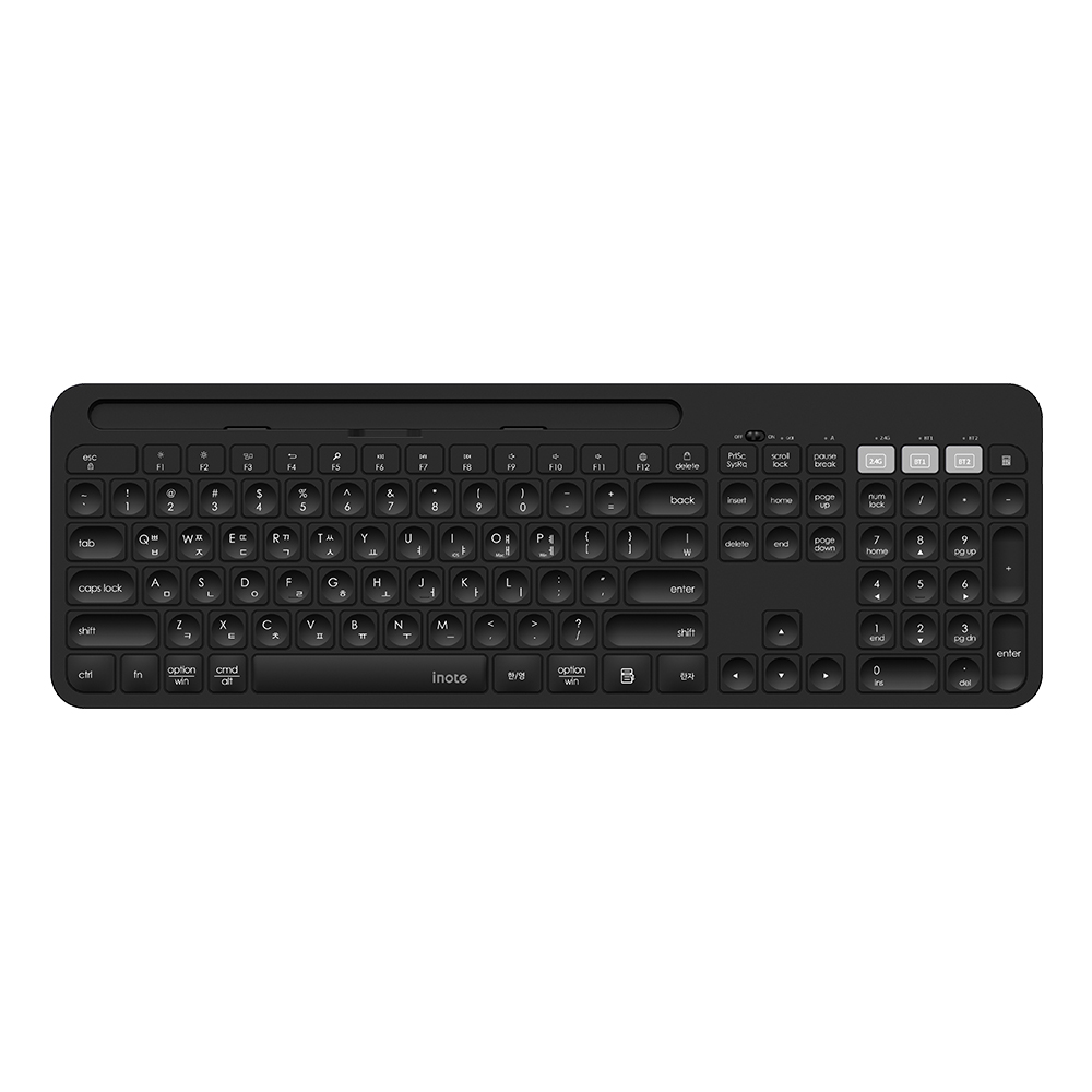 아이노트 K608RB 멀티페어링 무선 블루투스 무선 키보드 - 상세 이미지 3