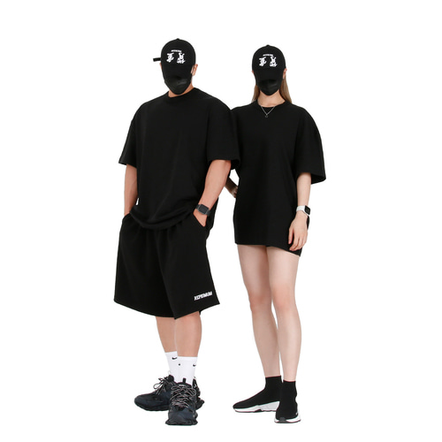 렙시멈 짐웨어, 백로고 오버핏 티셔츠 (3Colors) - 상세 이미지 4