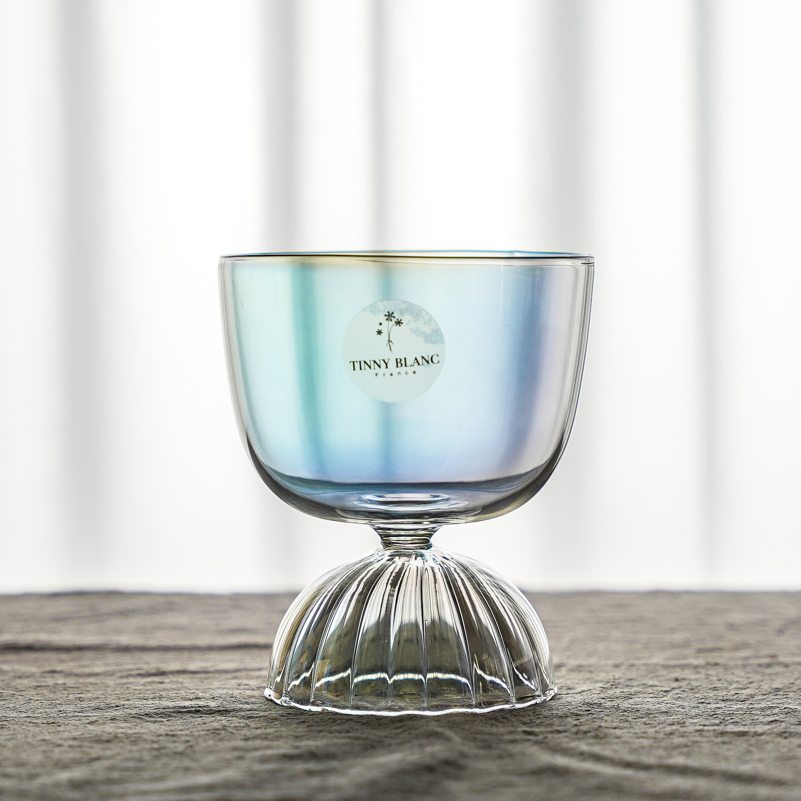 티니블랑 오로라 홀로그램 샴페인 글라스 200ml - 상세 이미지 3