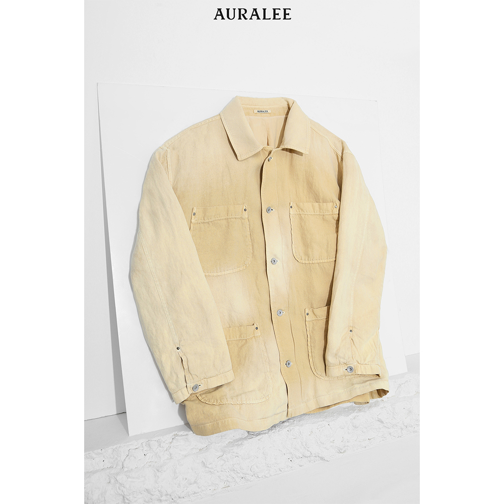 ジャケット・アウター AURALEE WASHI DUCK CANVAS BLOUSON 5 AURALEE WASHI DUCK CANVAS BLOUSON