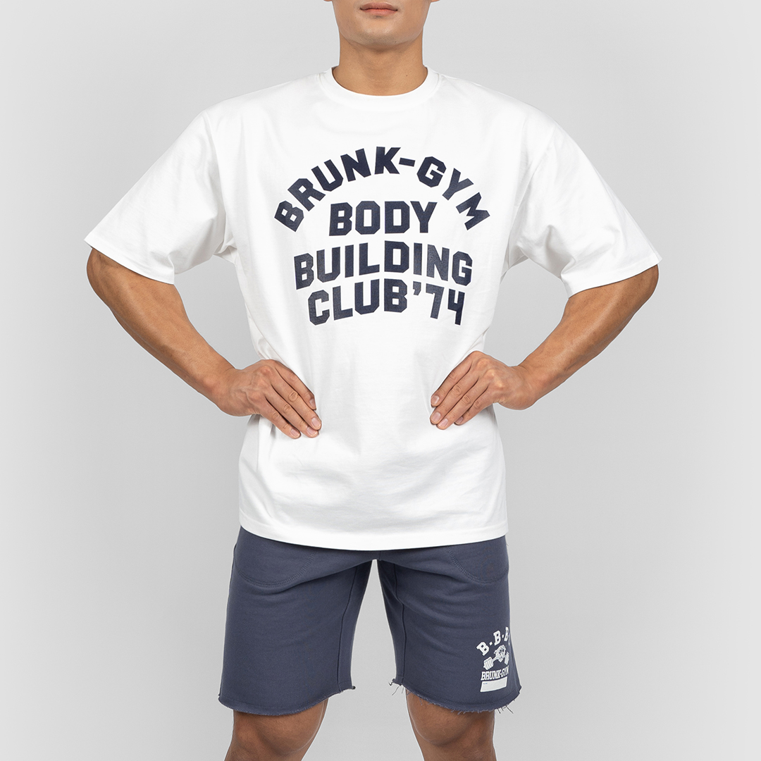 브렁크 남자 반팔 오버핏 티셔츠 헬스 짐웨어 brunk 제품 이미지