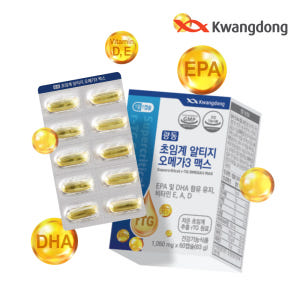 광동 초임계 rTG 알티지 오메가3 맥스 2개월분 60캡슐, 6개 맛있게 먹은 솔직 후기 - 상품 이미지 2