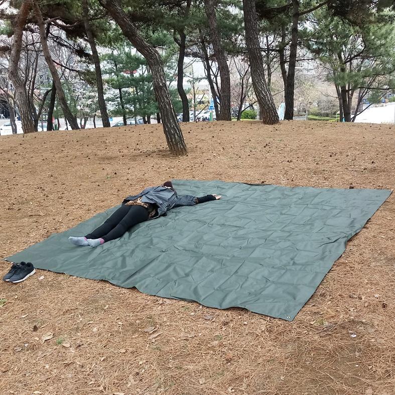 캠핑 타포린방수포 타포린그라운드시트 텐트덮개 대형방수포 - 메인 이미지