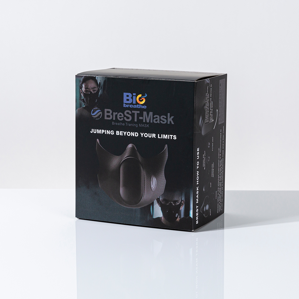 인터벌·크로스·러닝·체력 강화 필요 | 호흡 저항으로 지구력 보완 | Bigbreathe BreST Mask | 사이즈 옵션·안정적 착용감 - 상세 이미지 2