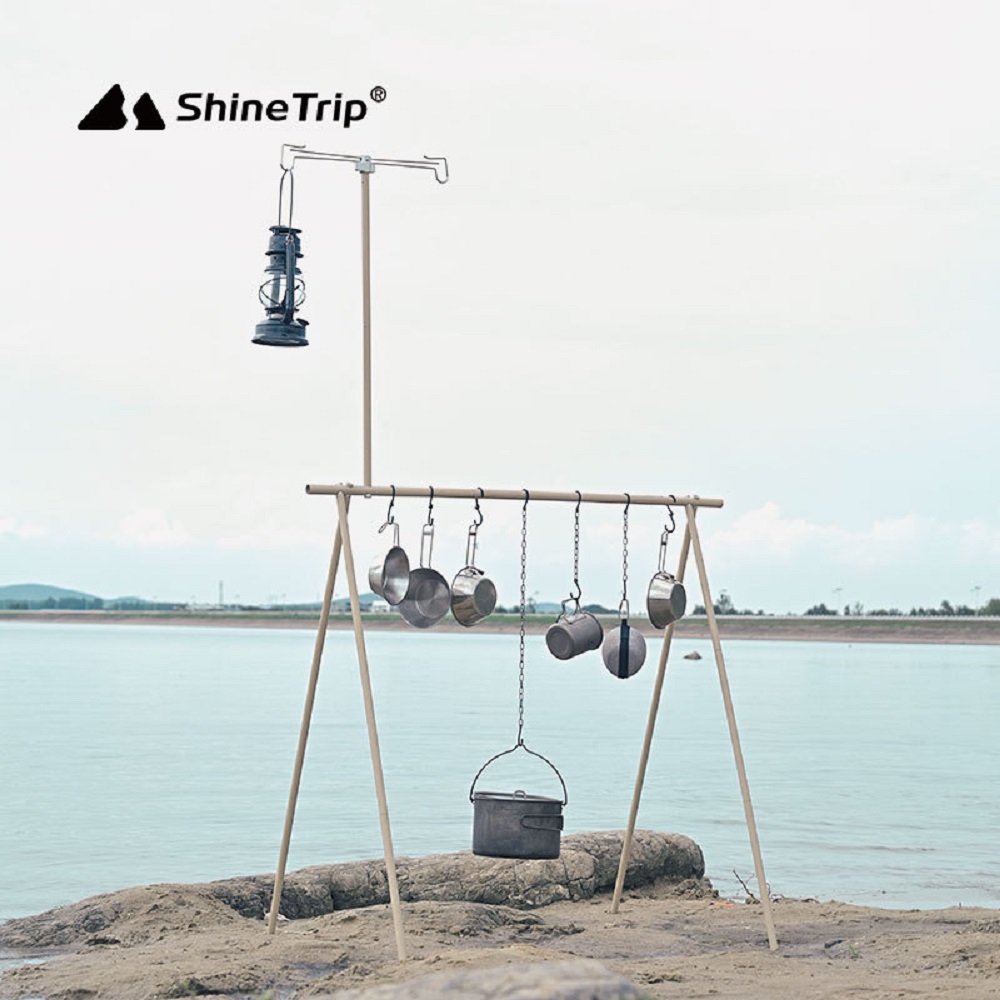 인디언 행어 캠핑 행거 우드 랜턴 걸이 후크 스탠드