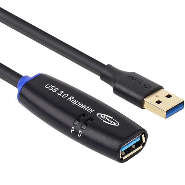 강원전자 넷메이트 USB3.0 연장 리피터 케이블 5m, 1개 - 상세 이미지 2