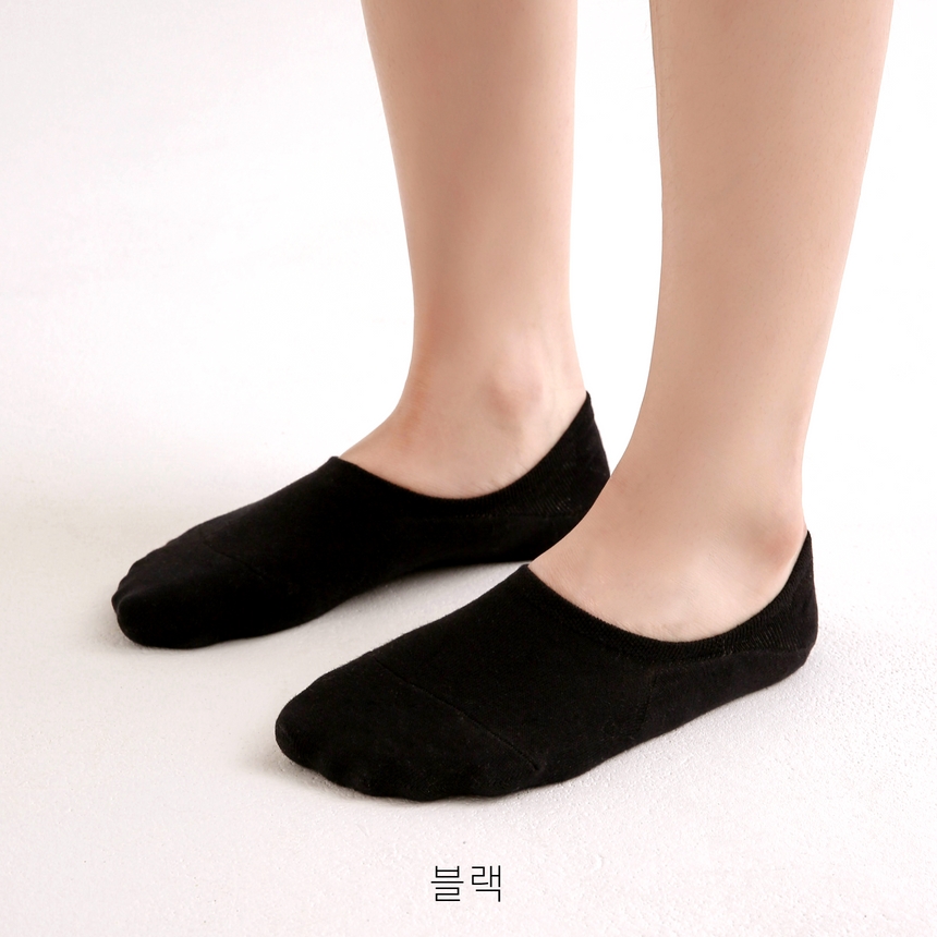 [5+5] 남자 여자 페이크삭스 덧신 10켤레 버선양말 덧버선 - 상세 이미지 4