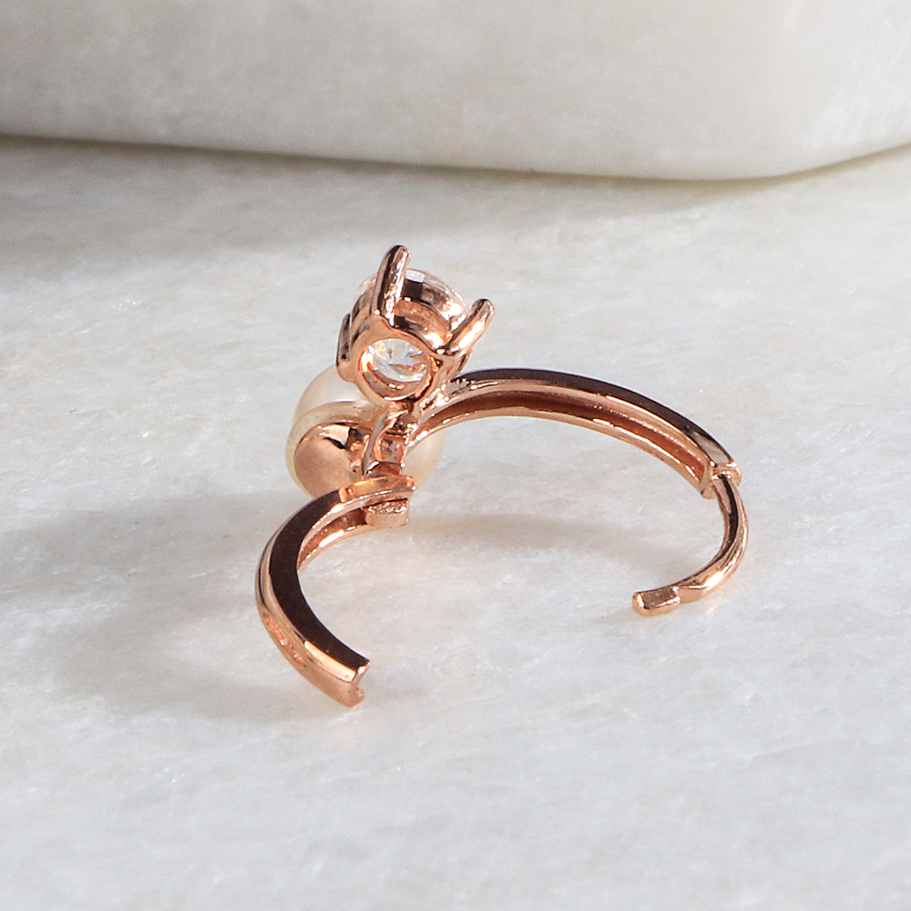 천연 담수 진주 큐빅 더블 귀걸이 결혼식 하객 데이트 생일 여자 친구 선물 듀오 탄생석