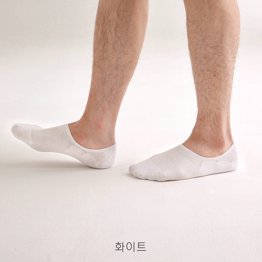 [5+5] 남자 여자 페이크삭스 덧신 10켤레 버선양말 덧버선 - 상세 이미지 5