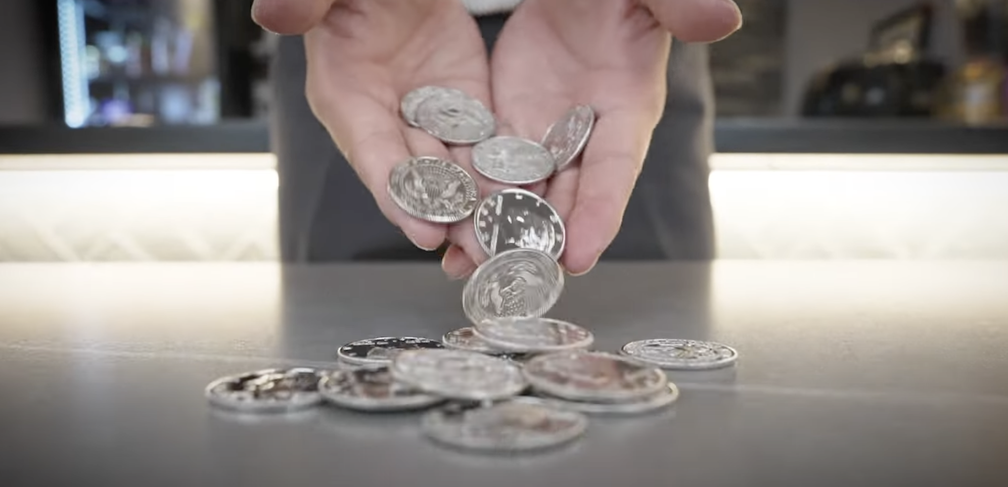 마술용 하프달러 동전 (마술 도구) - 니키아티브