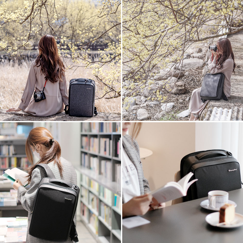헤링본 카메라배낭가방 백팩 트리핑V2 18리터 데일리백(소니 캐논 니콘 후지미러리스 노트북) 이미지 7