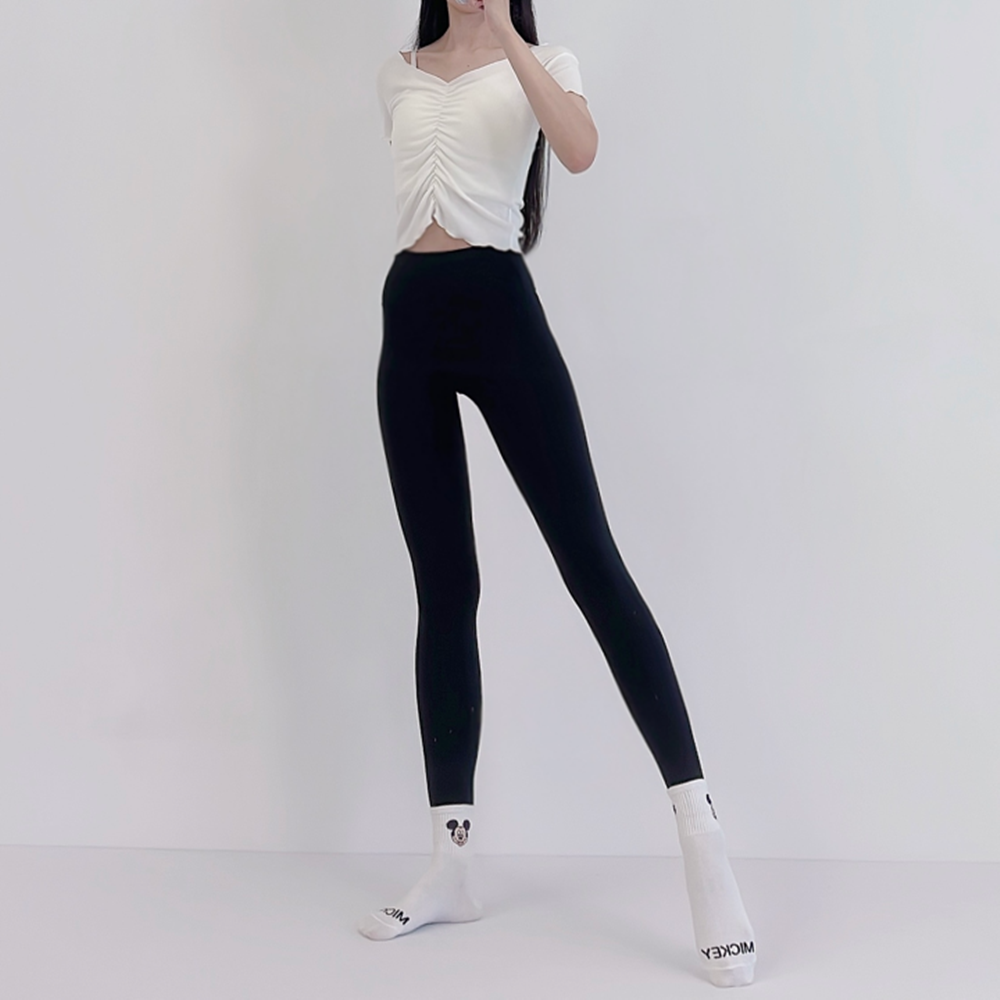 로라벨 슬리 요가 레깅스 필라테스복 요가복 필라테스옷 필라테스 하의 바지 헬스 운동복 - 상세 이미지 5
