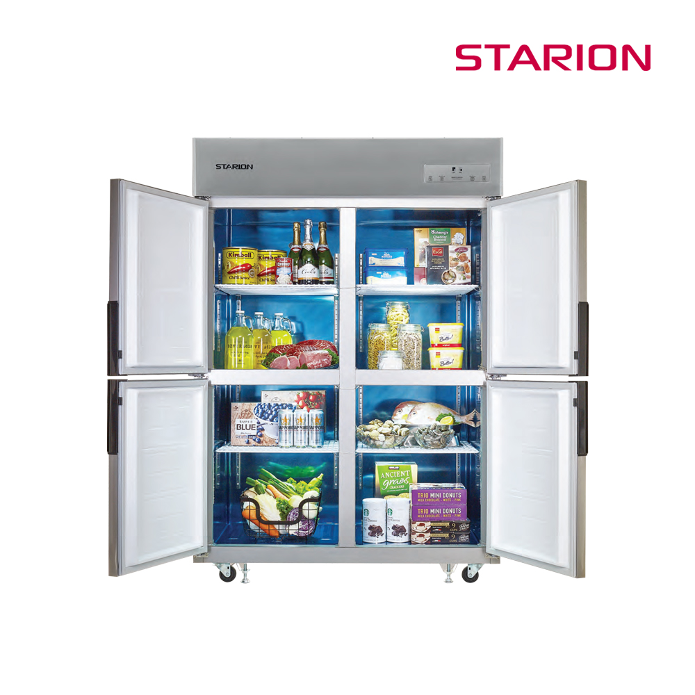 스타리온 업소용 냉장고 냉동고 45박스 LG전자 영업용 올메탈 E45BAFC