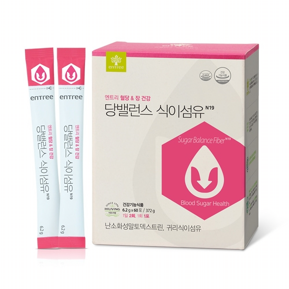 당밸런스 식이섬유 식후혈당 엔트리 장건강 - 상품 이미지