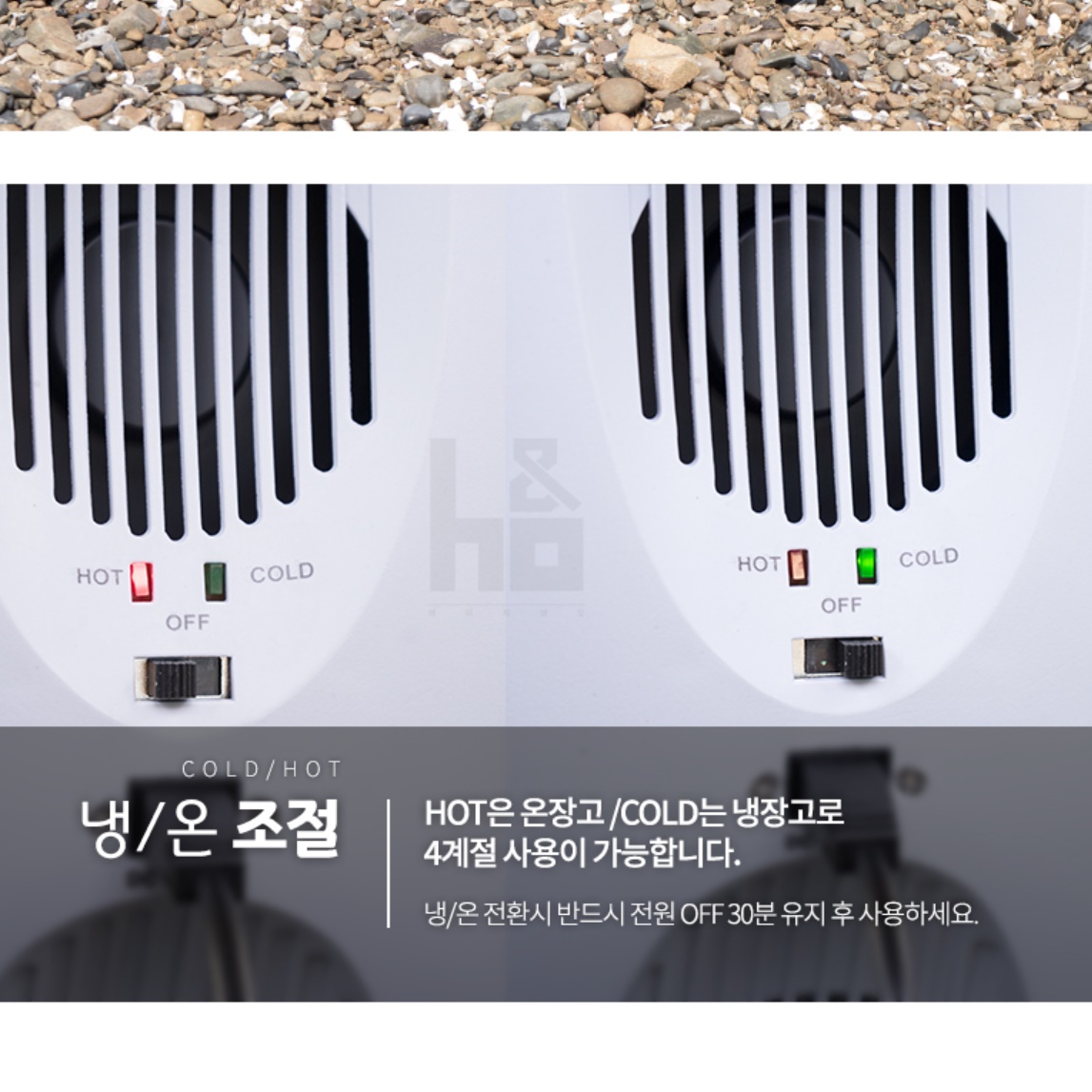 이동식 차량용 캠핑용 냉장고 DC 12V 캠핑 냉온장고 휴대용 차박 차량 휴대용 - 상세 이미지 4