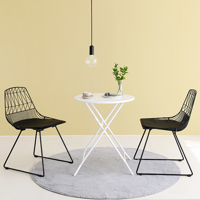 야외용테이블 테라스 피크닉 발코니 옥상 정원 접이식 테이블 FLOWERPUNCH