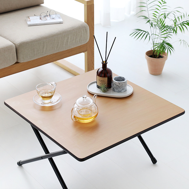 좌식테이블 접이식 좌식 소파 티 거실 낮은 테이블 좌탁 HOMATO 60