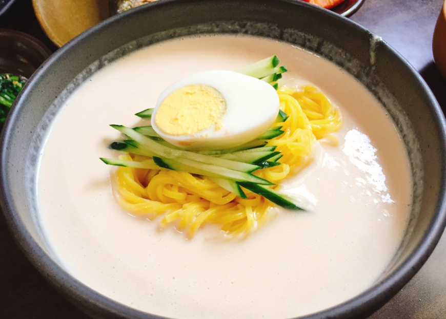 예산국수 촌국수 콩국수면 콩국수 치자 맛국수 1.100g 운산식품 쫄깃 구포 - 상세 이미지 4