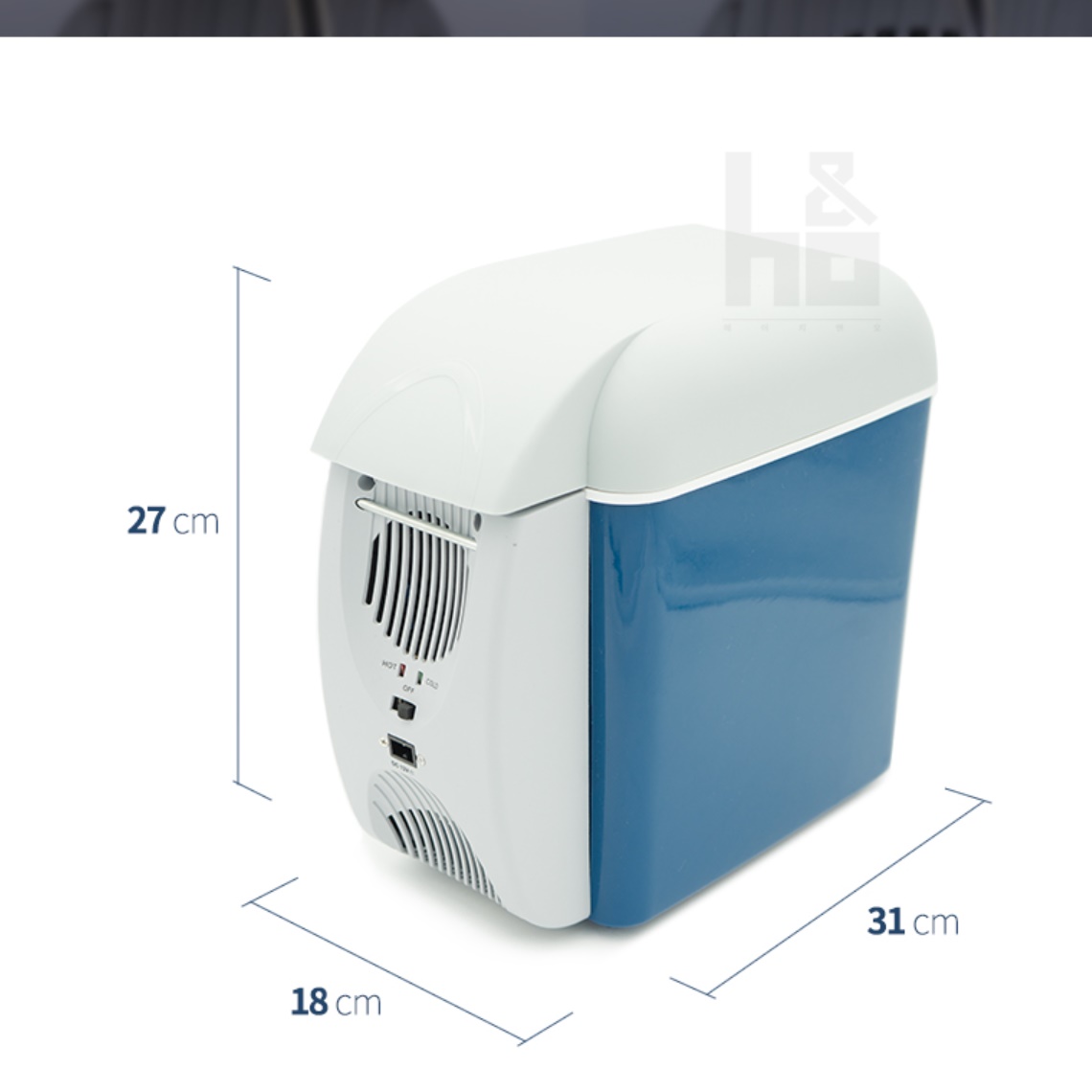 이동식 차량용 캠핑용 냉장고 DC 12V 캠핑 냉온장고 휴대용 차박 차량 휴대용 - 상세 이미지 3