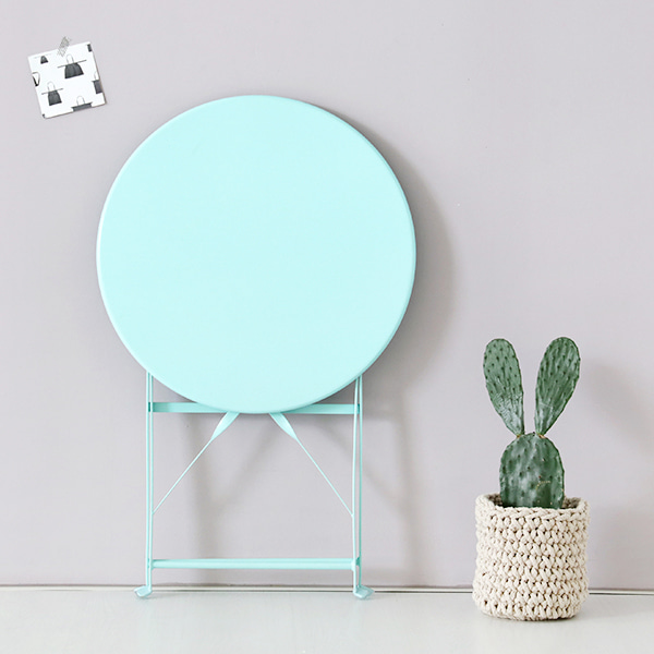 야외용테이블 테라스 피크닉 발코니 옥상 정원 접이식 테이블 FLOWERPUNCH