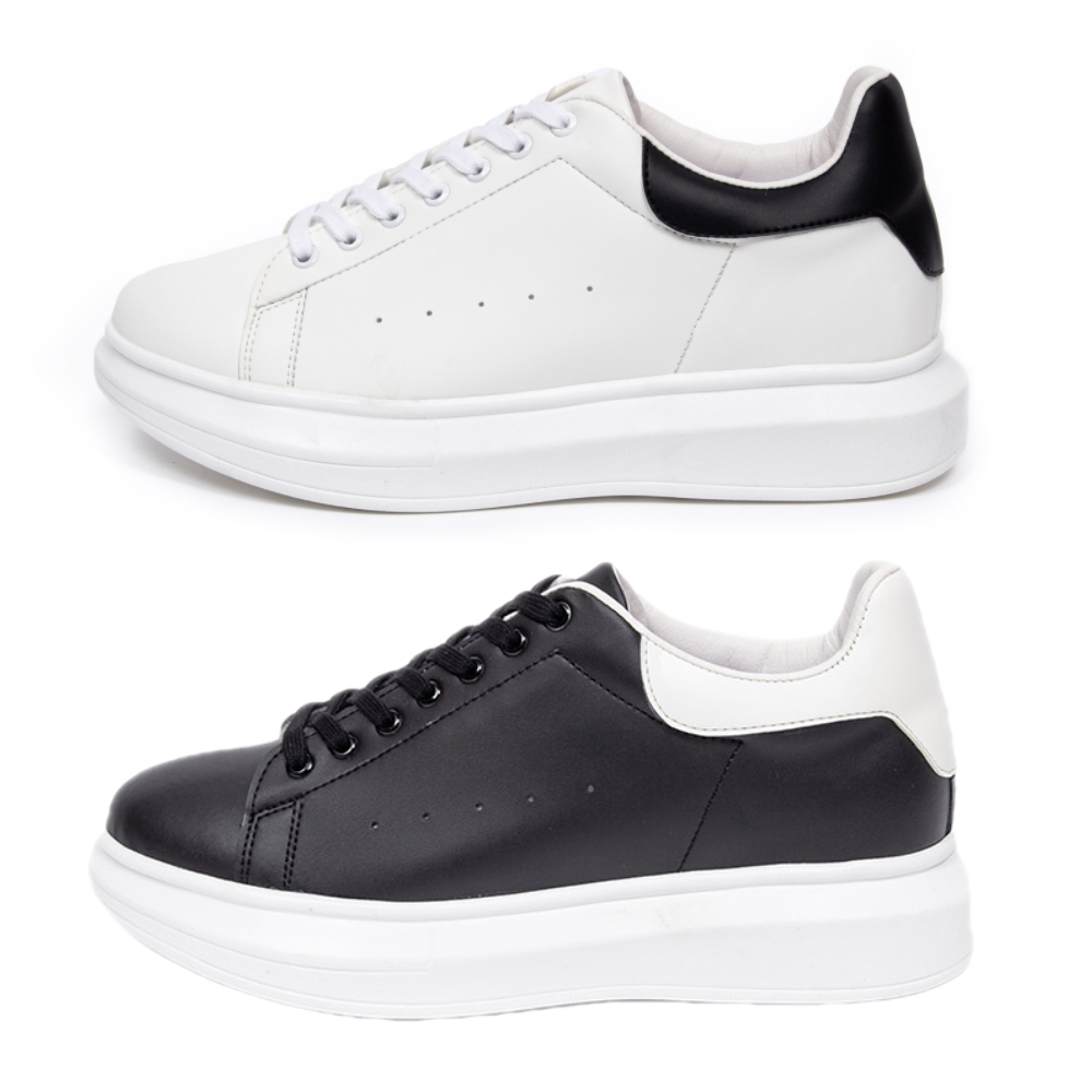 TXG 오버솔 스니커즈 키높이 7cm 발편한 여성 키높이 운동화 신발